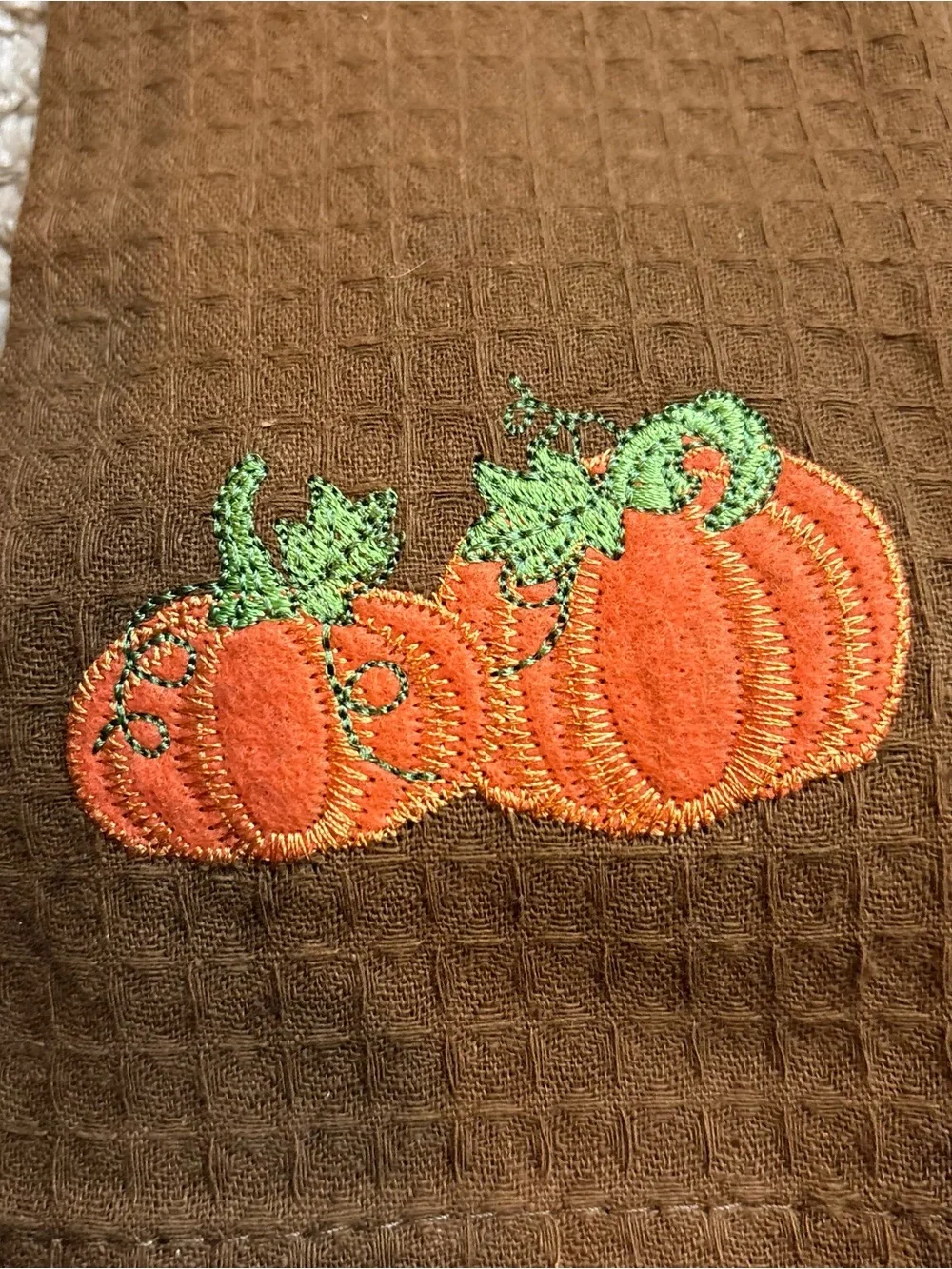 Lot‎ of Four Harvest Fall Pumpkin Themed Tea Towels